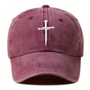 Cross Nails Washed Baseball Cap