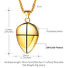 Shield of Faith Stainless Steel Cross Necklace
