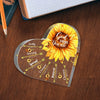 God Says.... Sunflower Plaque