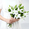 Artificial Lily Flower Bouquet