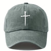 Cross Nails Washed Baseball Cap