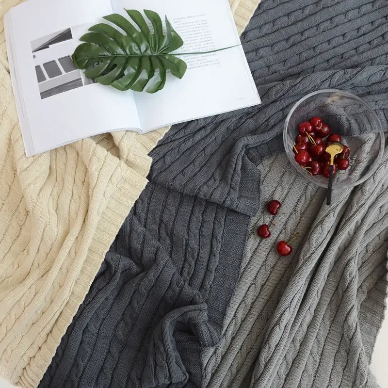 Haven Cotton Throw Blanket