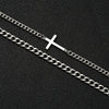 Stainless Steel Cross Cuban Chain Bracelets