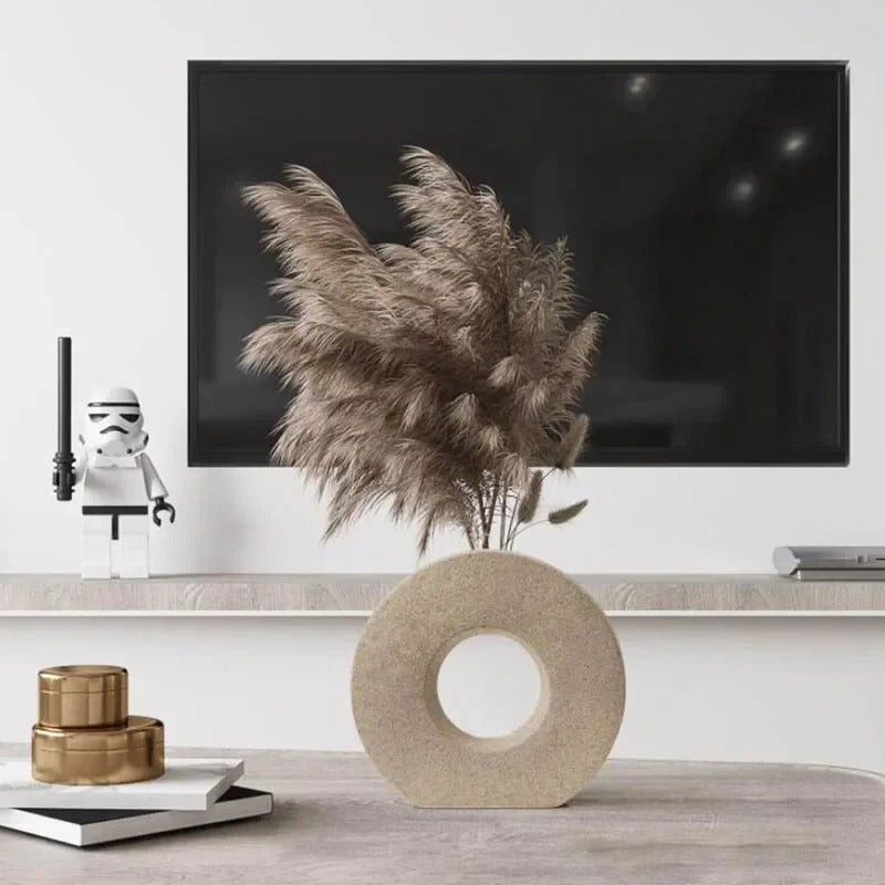 Nordic Matte Circlular Vase