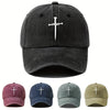 Cross Nails Washed Baseball Cap
