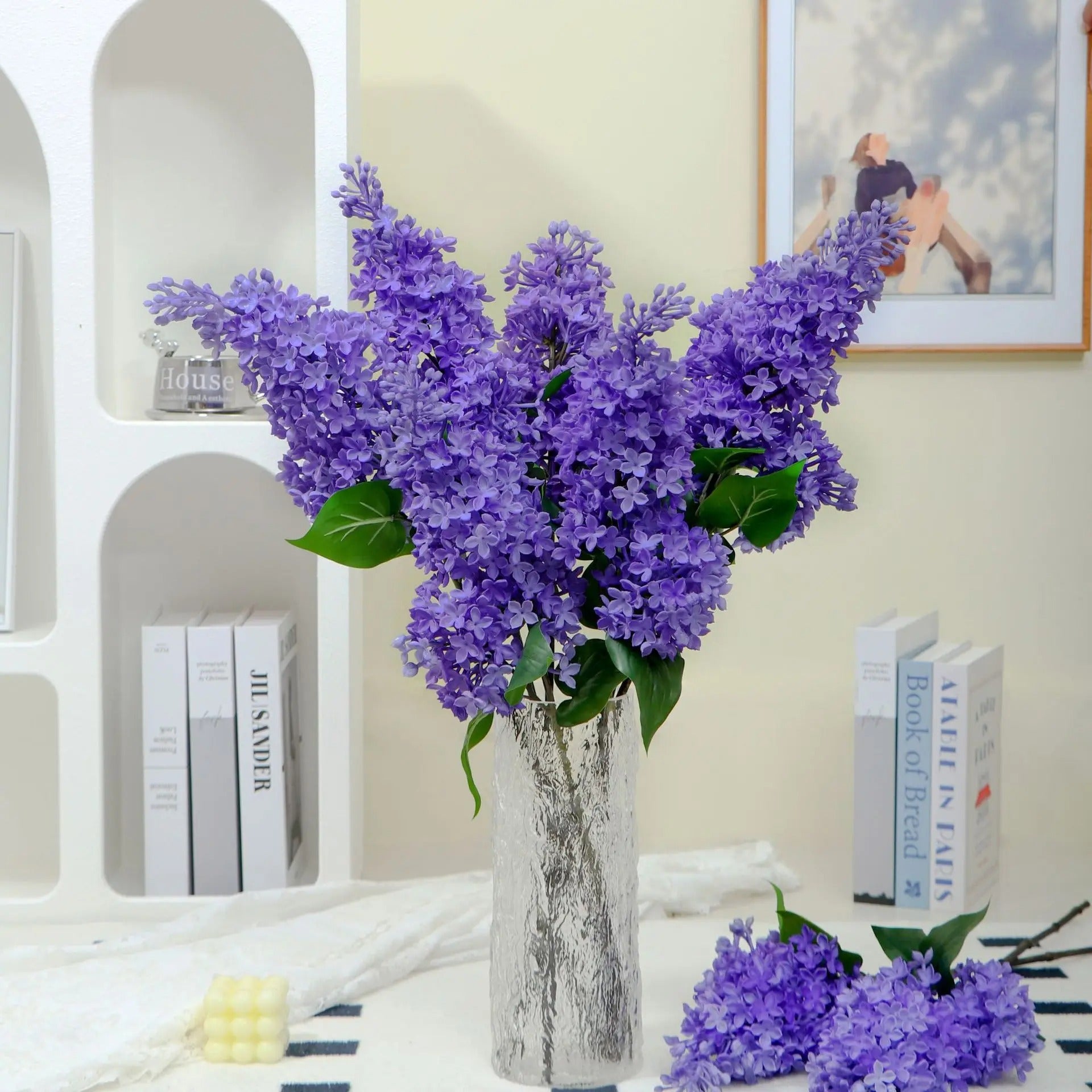 Artificial Lilac Blooms