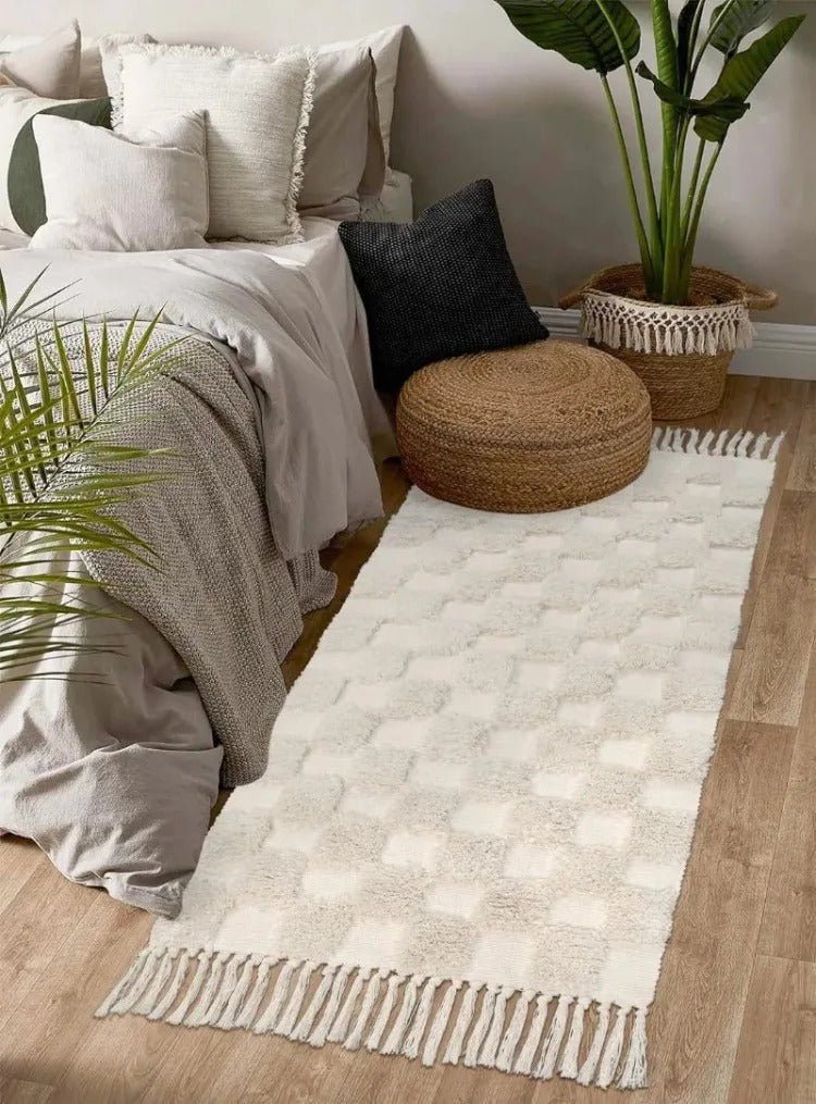 Aurora Tufted Cotton Tassel Rug