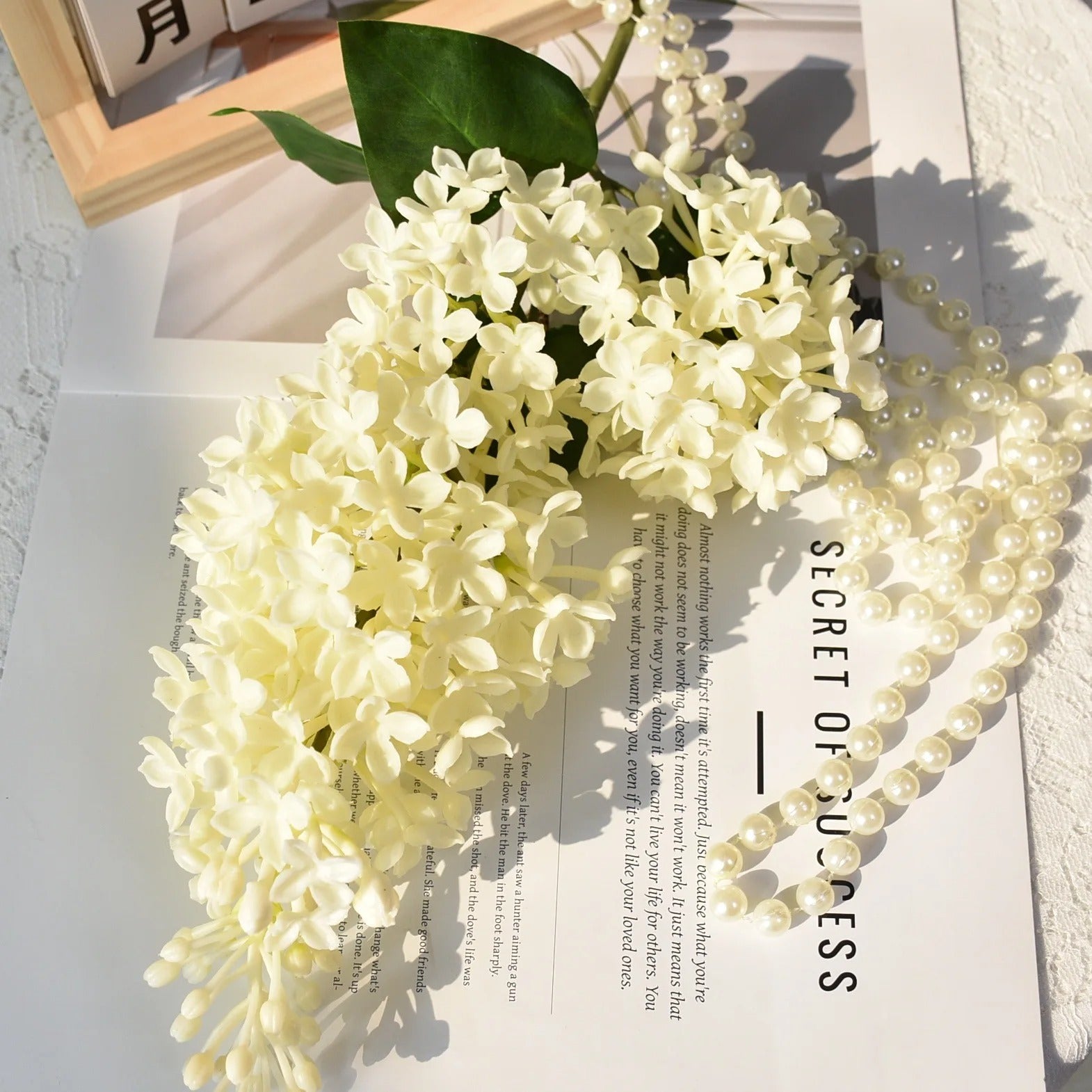 Artificial Lilac Blooms