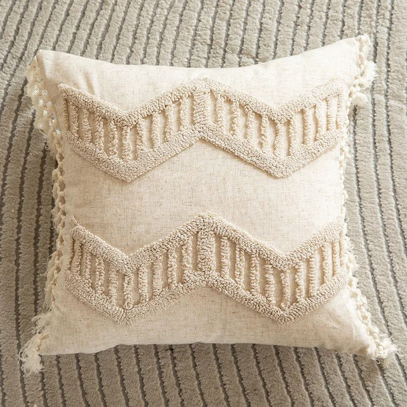Sahara Stripes Boho Cushion Cover