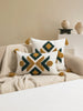 Bohemian Pattern Two-Tone Cushion Cover
