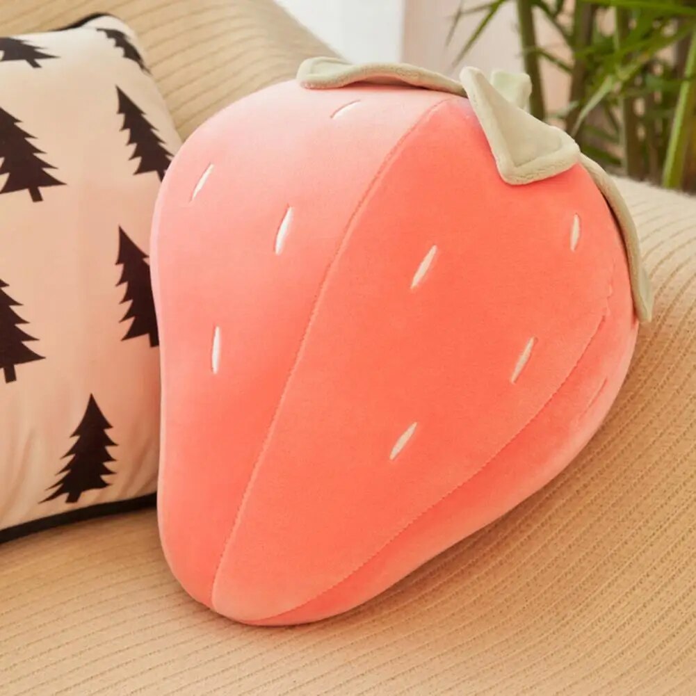 Strawberry Plush Pillow