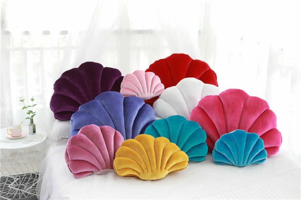 Shell Plush Cushion