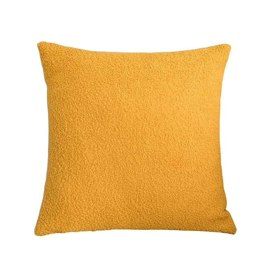 Teddy Plush Cushion Cover