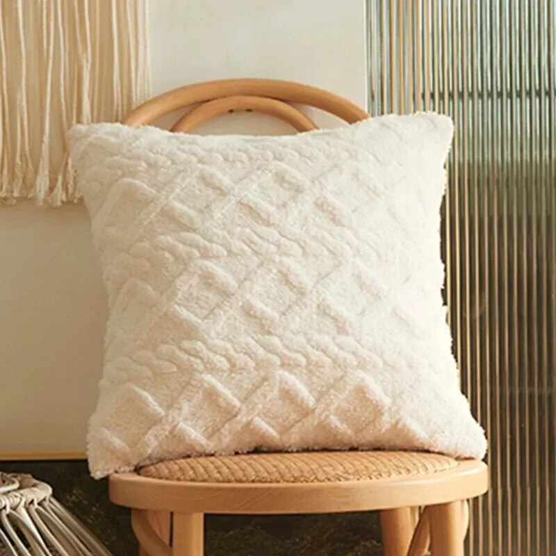 Jacquard Knit Cushion Cover