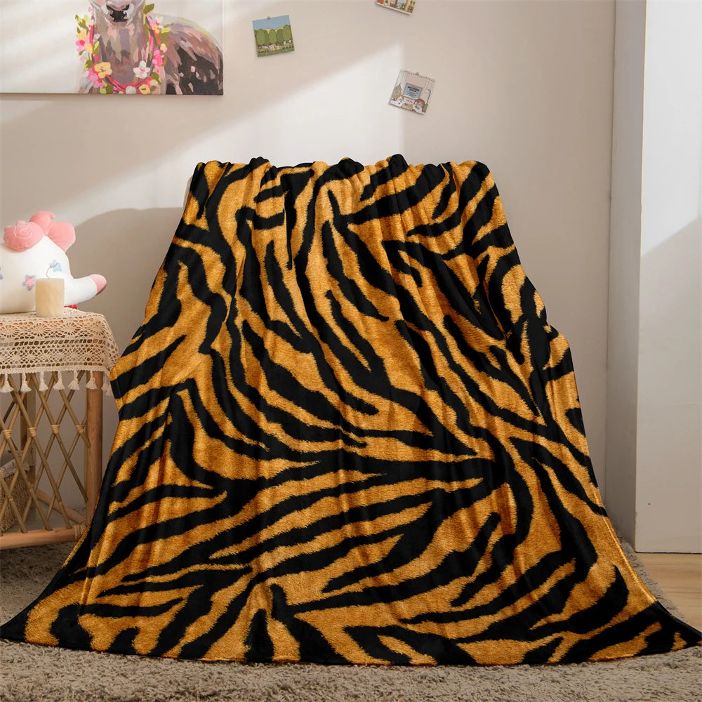 Animal Pattern Print Blankets