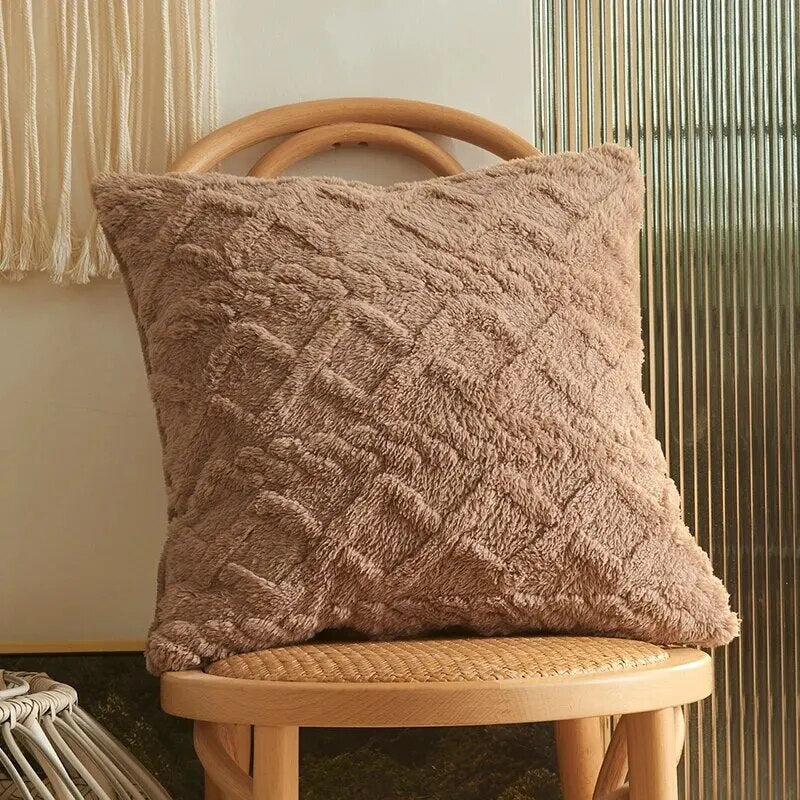 Jacquard Knit Cushion Cover
