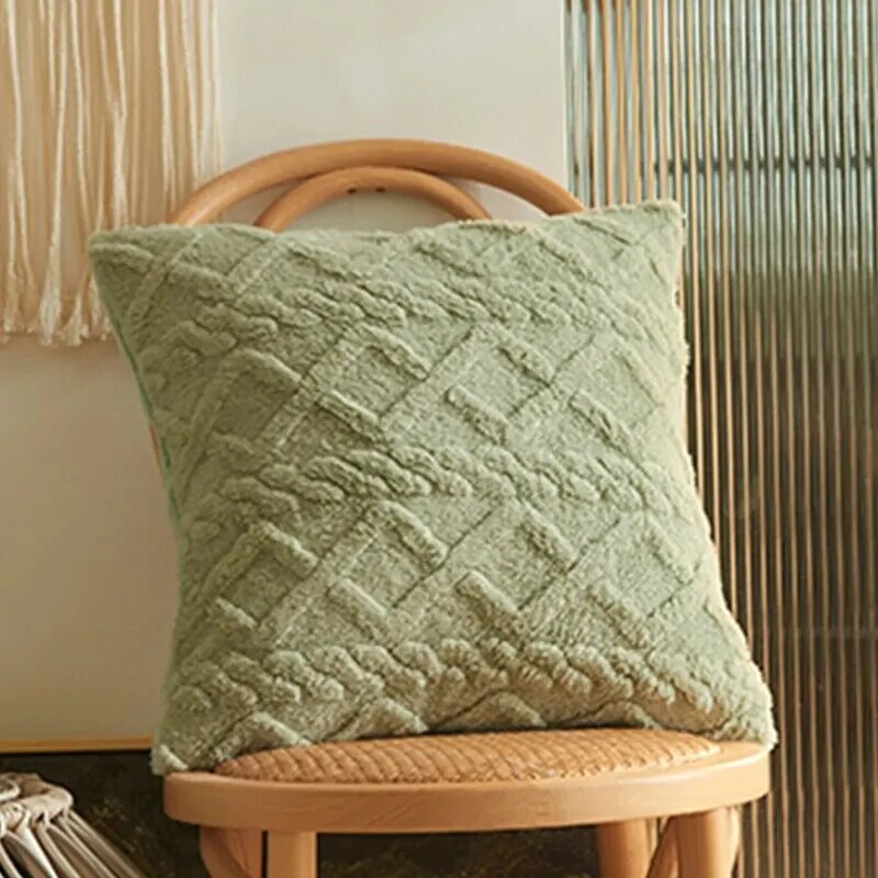 Jacquard Knit Cushion Cover