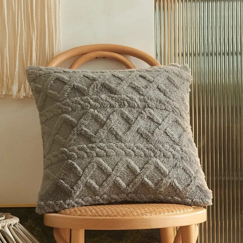 Jacquard Knit Cushion Cover
