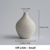 Neutral Narrow Mouth Vase