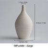 Neutral Narrow Mouth Vase