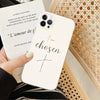 Neutral Bible Verse iPhone Cases