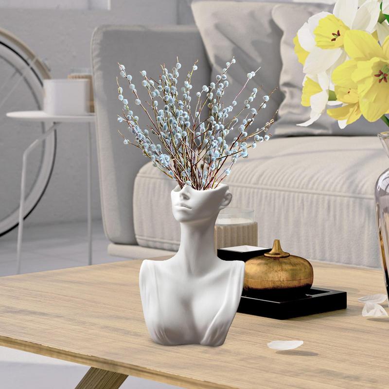 Women Sculpture Decorative Vase