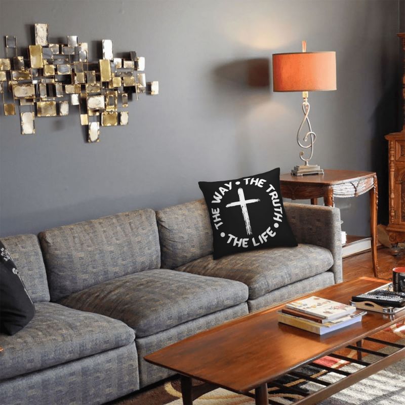 The Way, The Truth, The Life Cushion Cover