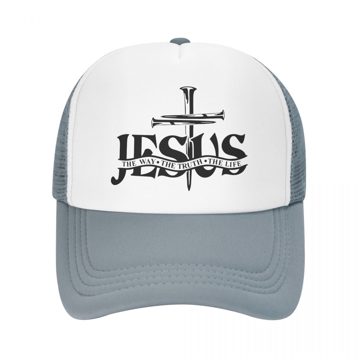 Jesus The Way The Truth The Life Trucker Cap