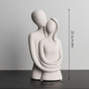 Hugging Lovers Abstract Sculpture