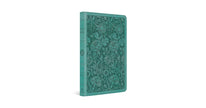 ESV Premium Bible – Teal Floral Design (Black Letter Edition)
