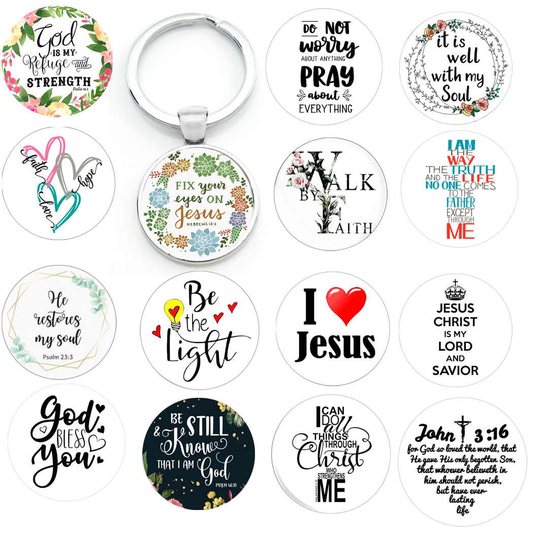 Faith Inspirations Keyring