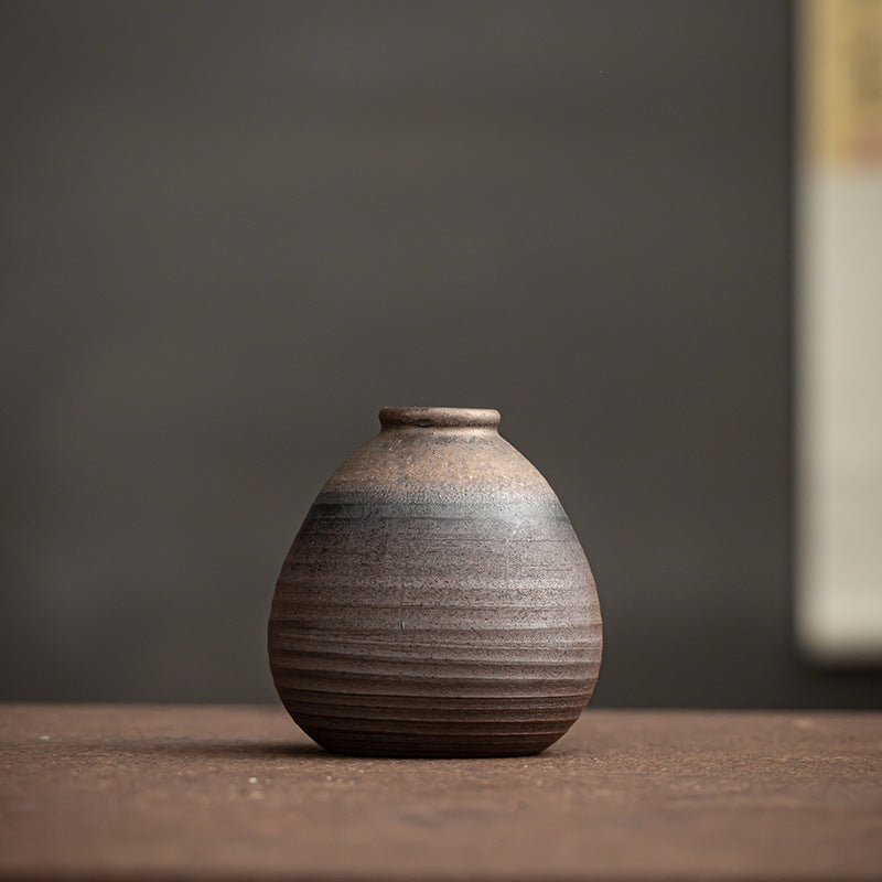 Terra Earth Tone Ceramic Vase