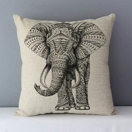 Animal Printed Cushion Cover