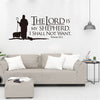 Psalm 23 The Lord is My Shepherd Decal Wall Sticker