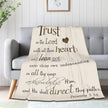 Christian Bible Verse Blanket