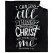 Christian Bible Verse Blanket