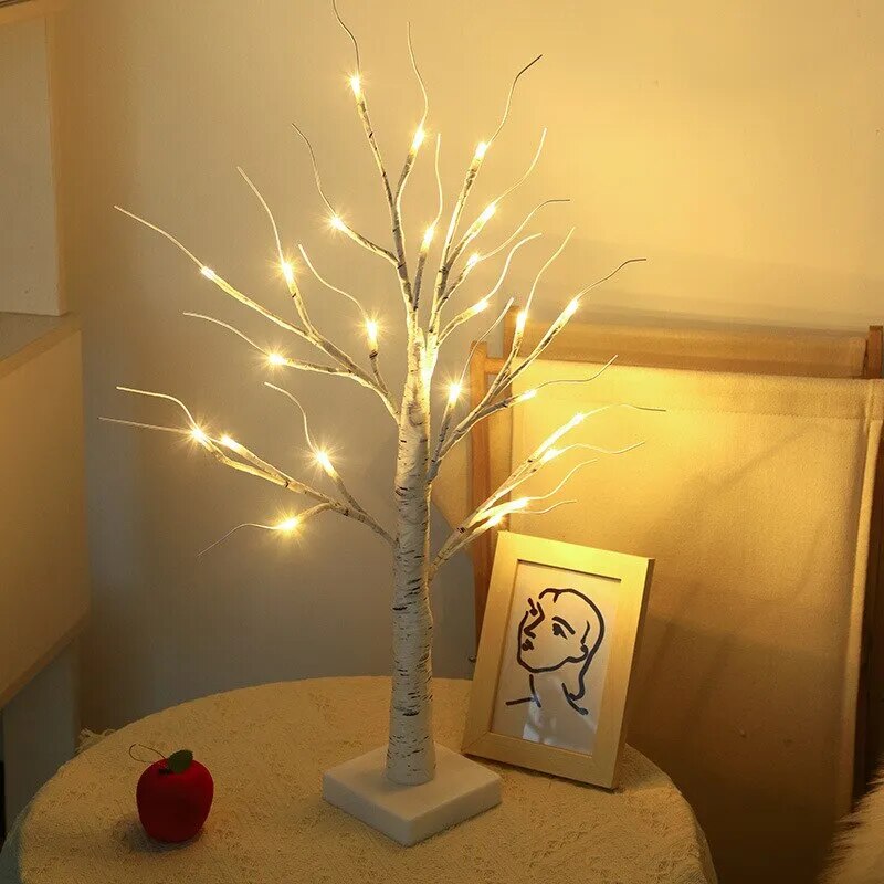 Birches Tabletop LED Light Tree