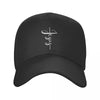 Jesus Cursive Adult Baseball Cap