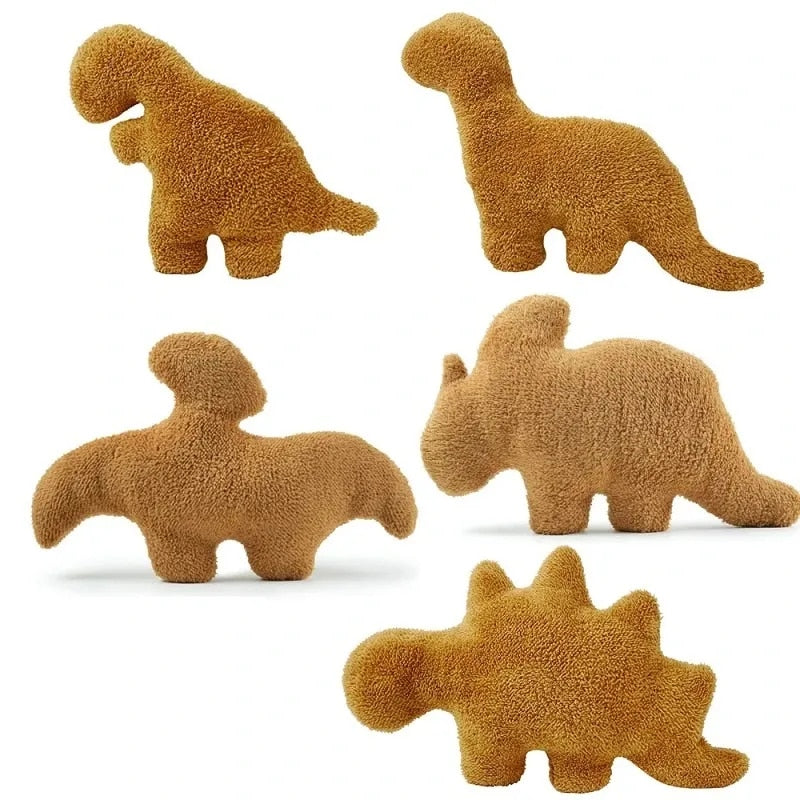 Dinosaur Nugget Pillows