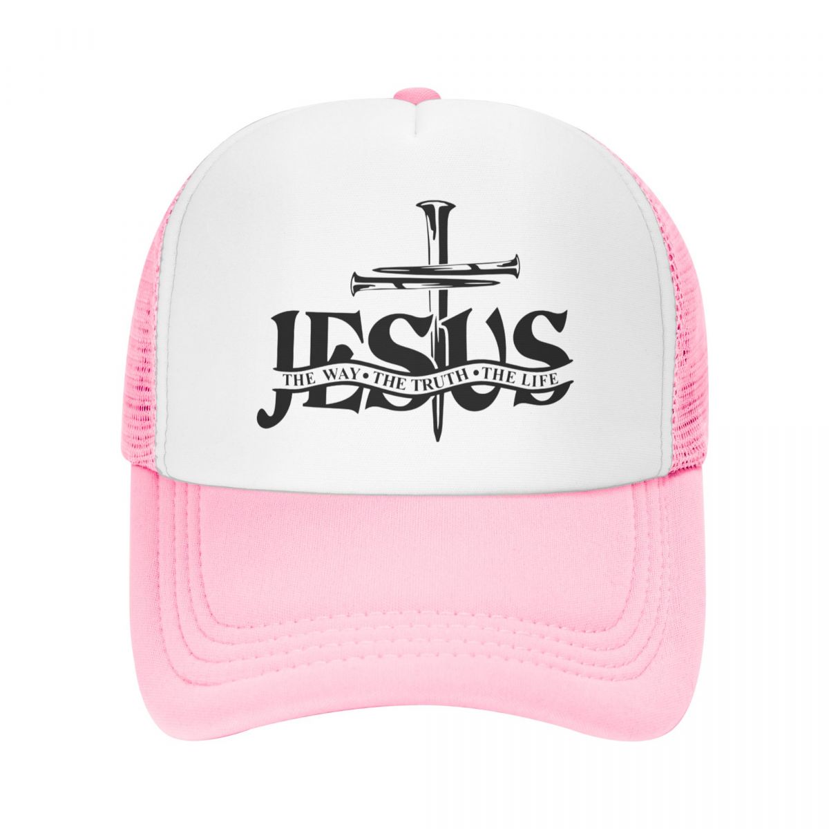 Jesus The Way The Truth The Life Trucker Cap