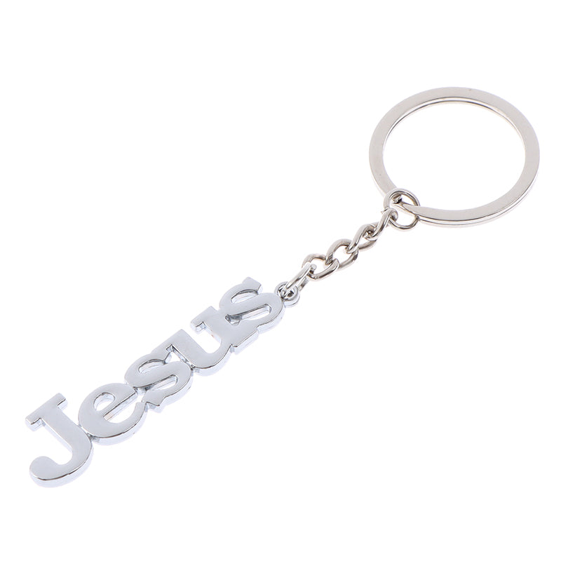 Jesus Metal Alloy Key Chain