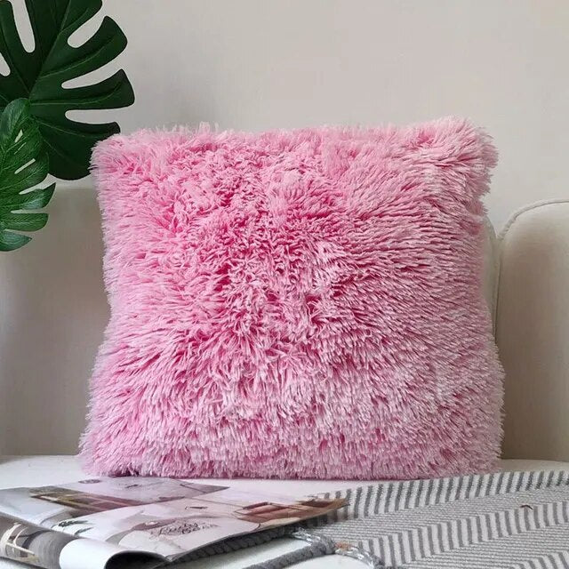 Soft Fur Pillow Cover