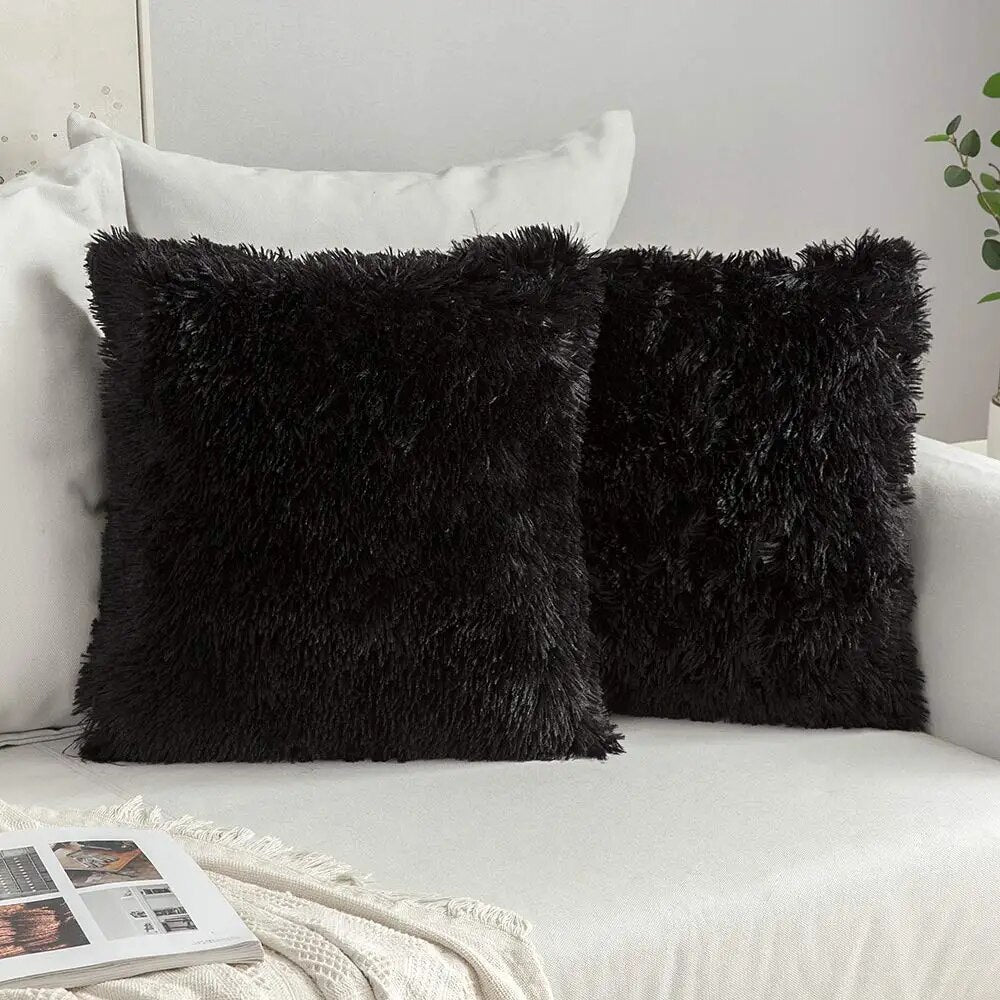 Soft Fur Pillow Cover