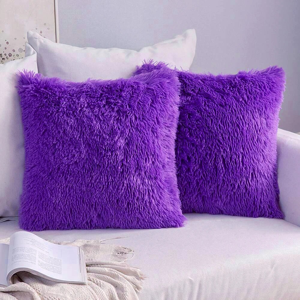 Soft Fur Pillow Cover