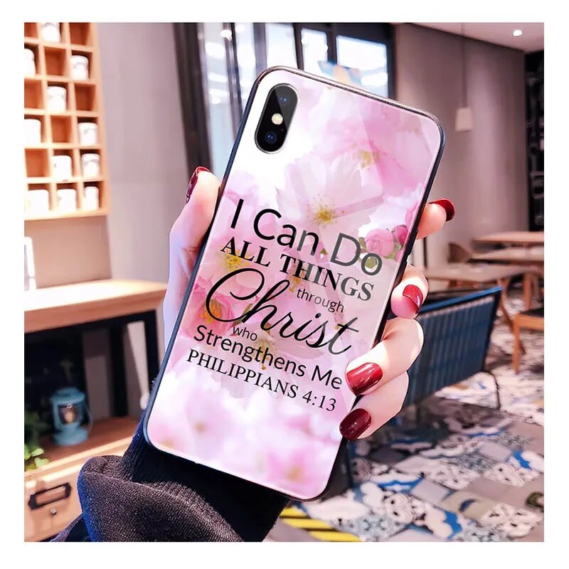 Glass Christian iPhone Cases