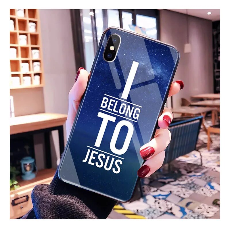 Glass Christian iPhone Cases