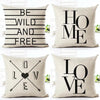 Home Words Printed Cushion Cover