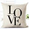 Home Words Printed Cushion Cover