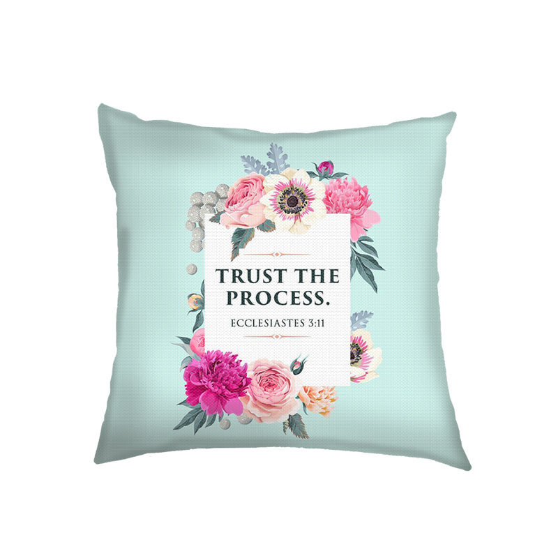 Blossom Faith Bible Verse Cushion Covers