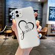 Jesus Clear iPhone Cases